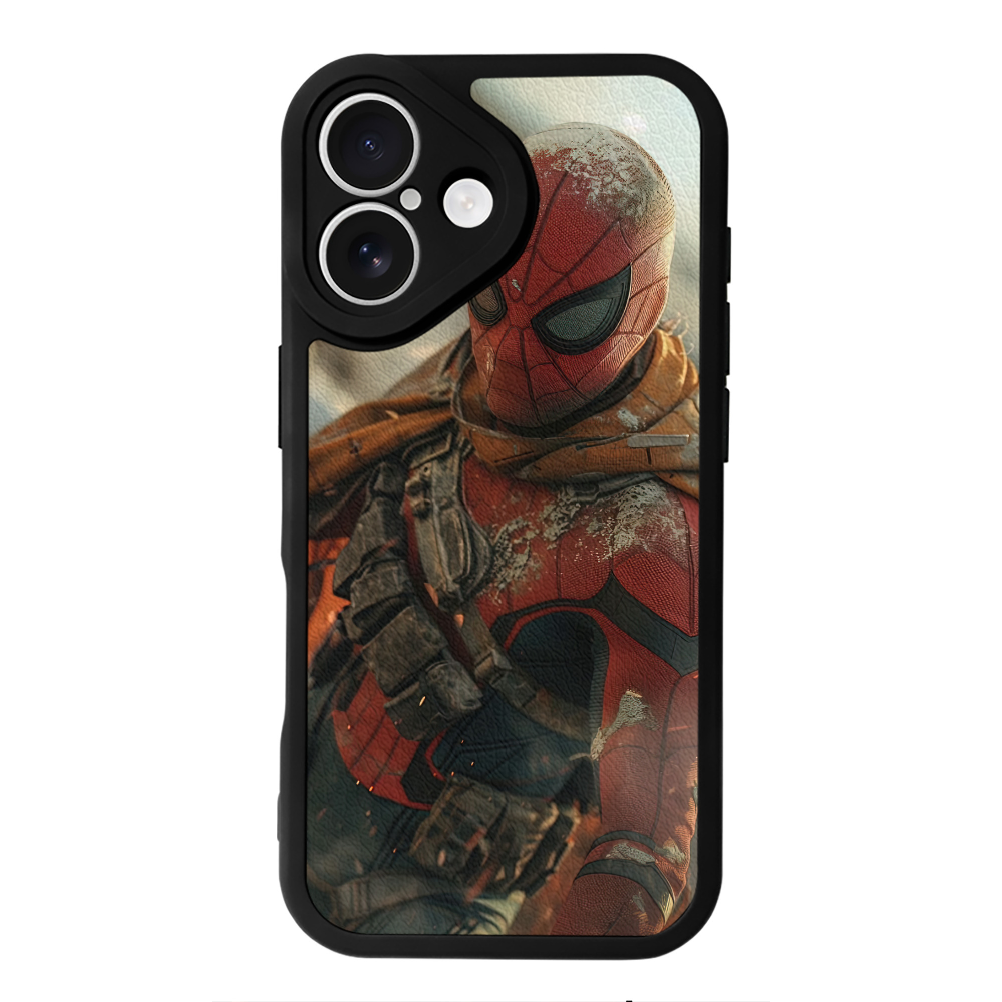 （画像用） Deadpool デッドプール 【iPhone 16シリーズ対応】シリコンスマホケース（レザー調） 材質：シリコン